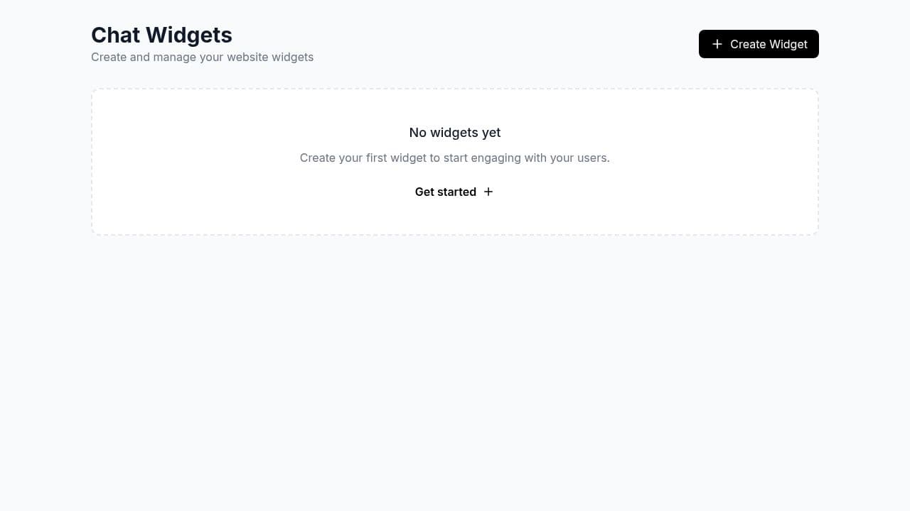 Live Chat Widget Creator